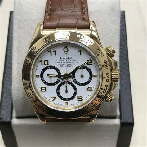 daytona gold rolex used|used rolex daytona watches for sale.